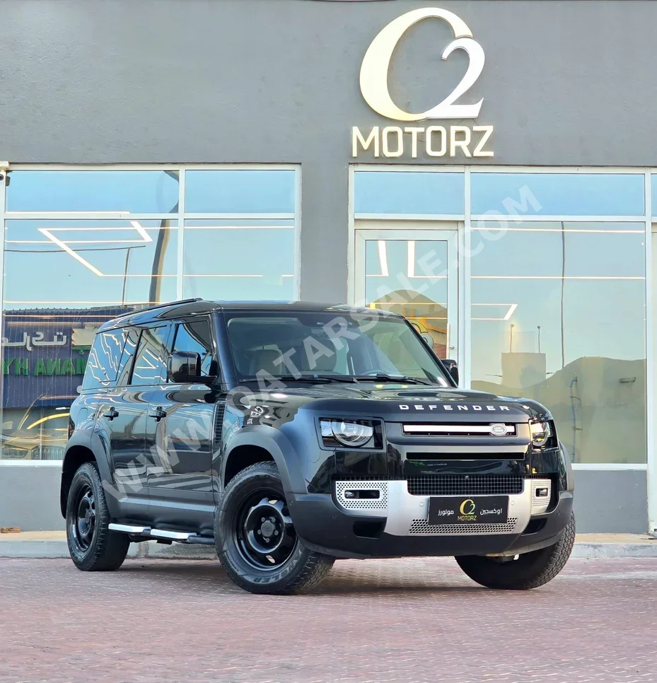 Land Rover Defender 110 2023 Automatic 54,000 Km 4 Cylinder Four Wheel Drive (4WD) SUV Black With Warranty