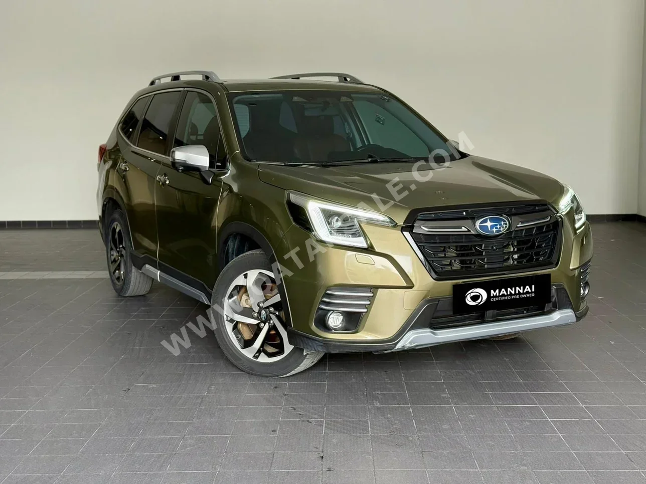 Subaru Forester 2022 Automatic 50,500 Km 4 Cylinder All Wheel Drive (AWD) SUV Green
