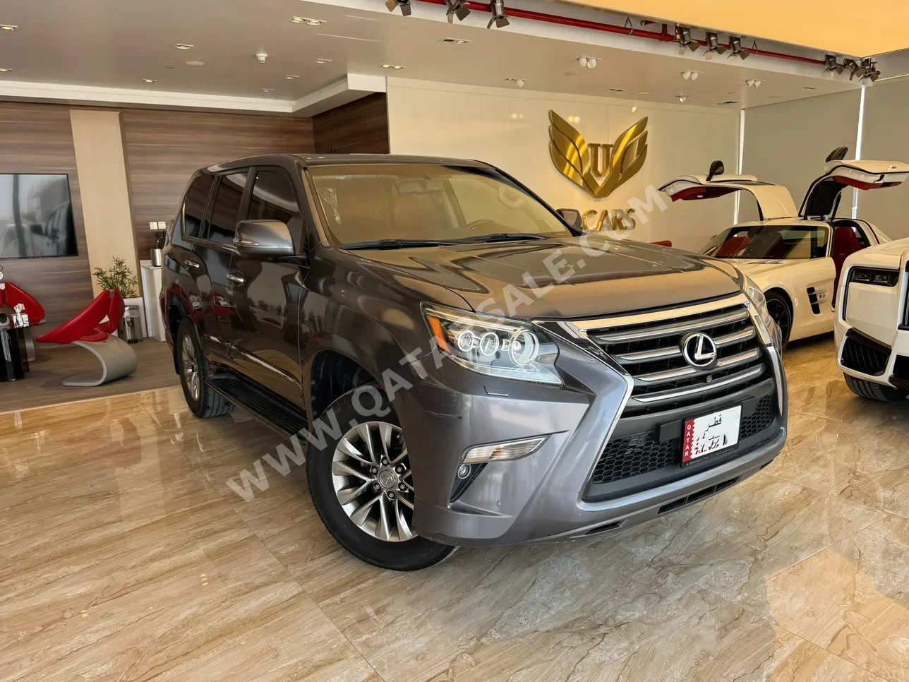 Lexus GX 460 2015 Automatic 209,000 Km 8 Cylinder Four Wheel Drive (4WD) SUV Gray