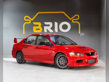 Mitsubishi Lancer Evolution 2005 Manual 14,000 Km 4 Cylinder Four Wheel Drive (4WD) Sedan Red