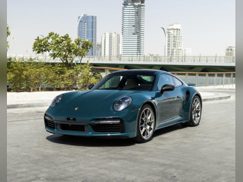 Porsche 911 Turbo 2022 Automatic 48,000 Km 6 Cylinder Rear Wheel Drive (RWD) Coupe / Sport Green With Warranty