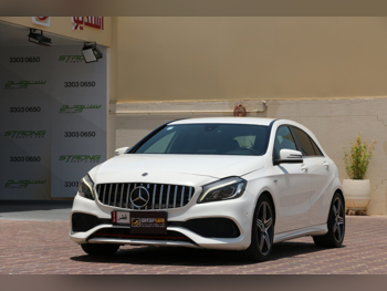 Mercedes-Benz  A-Class  250  2018  Automatic  100,000 Km  4 Cylinder  Rear Wheel Drive (RWD)  Hatchback  White