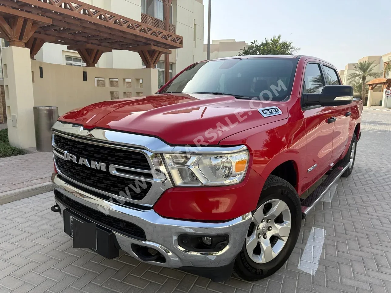 Dodge  Ram  Big Horn  2023  Automatic  79,000 Km  8 Cylinder  Four Wheel Drive (4WD)  Pick Up  Red  With Warranty