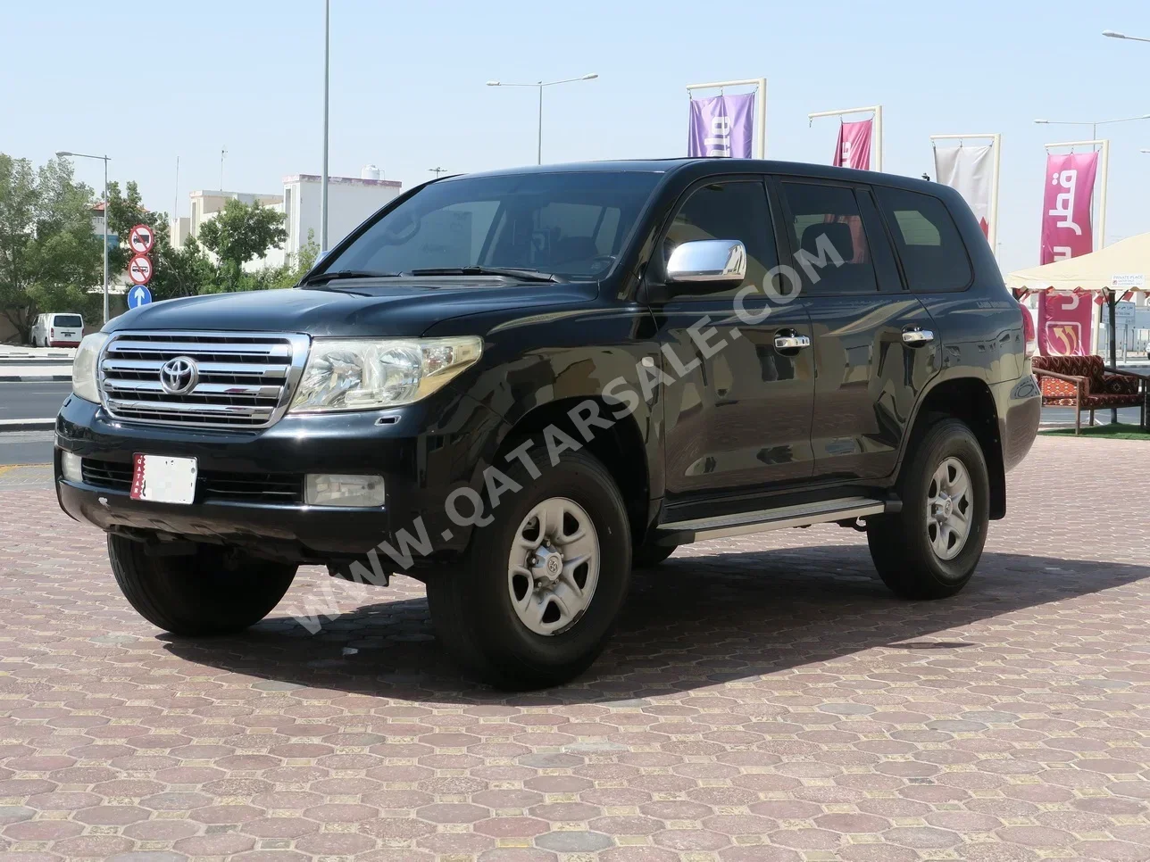 Toyota Land Cruiser GXR 2008 Automatic 467,000 Km 6 Cylinder Four Wheel Drive (4WD) SUV Black