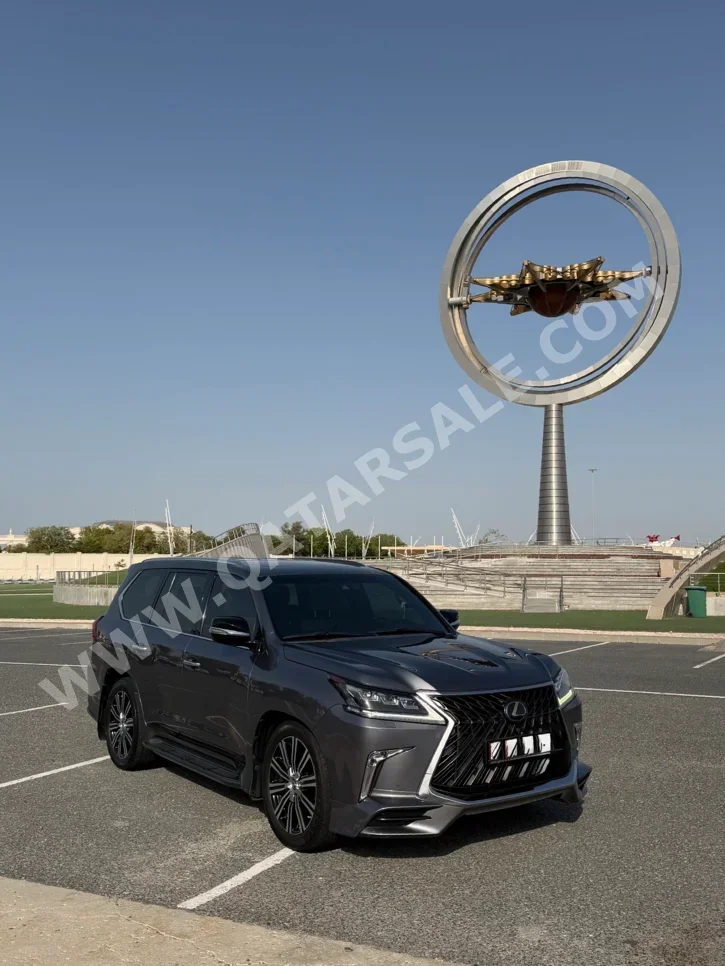 Lexus LX 570 S 2019 Automatic 125,000 Km 8 Cylinder Four Wheel Drive (4WD) SUV Dark Gray