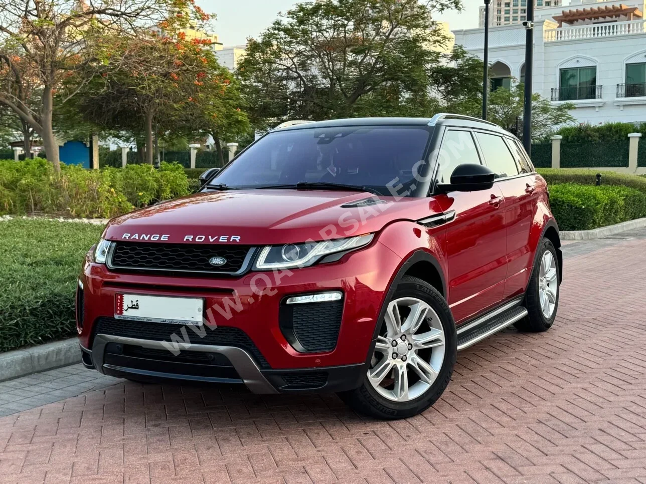 Land Rover  Evoque  R-Dynamic  2016  Automatic  59,000 Km  4 Cylinder  All Wheel Drive (AWD)  SUV  Dark Red