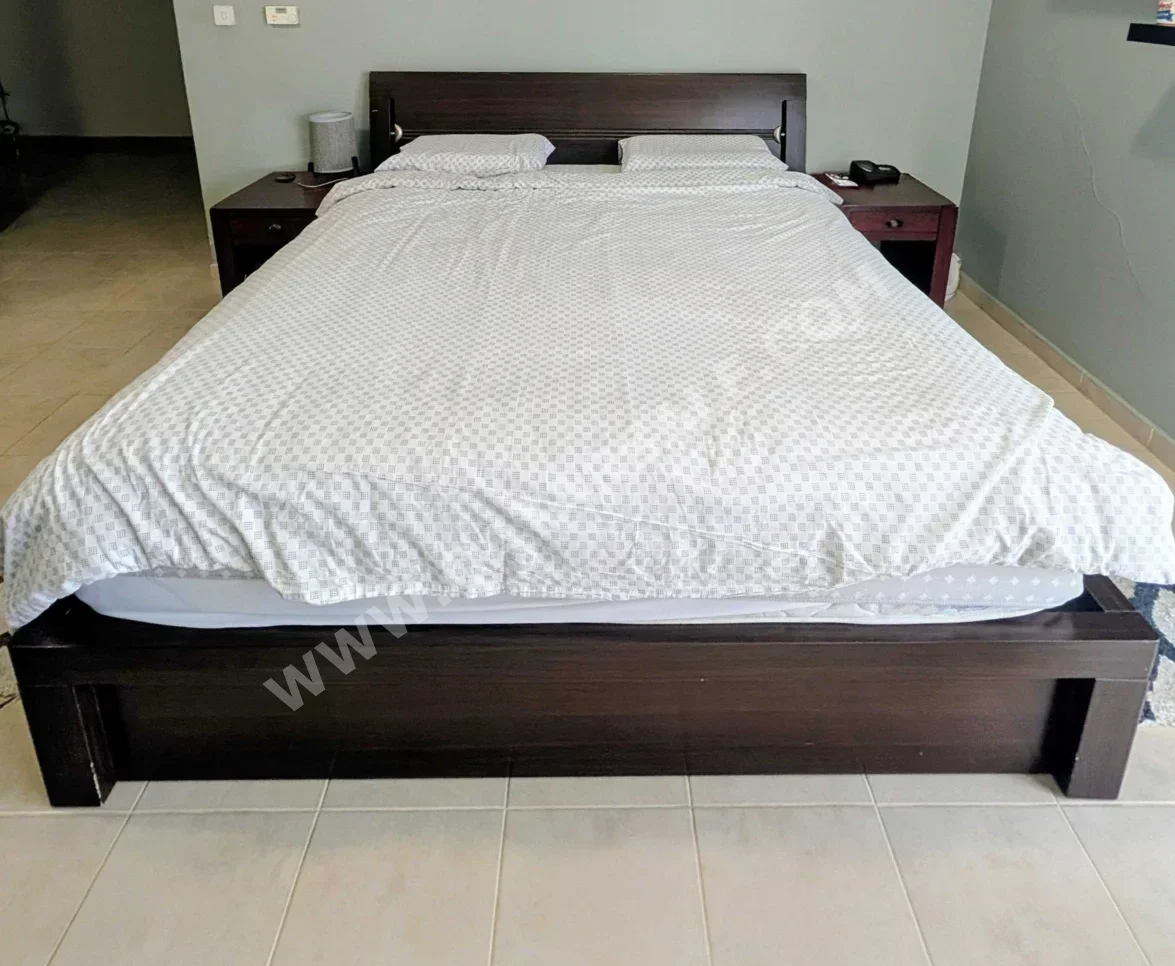 Beds - Home Center - King - Brown