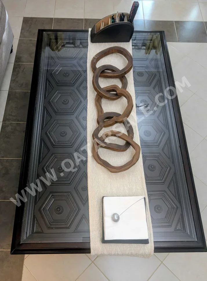 Tables & Sideboards Coffe Table  - Glass  - Brown