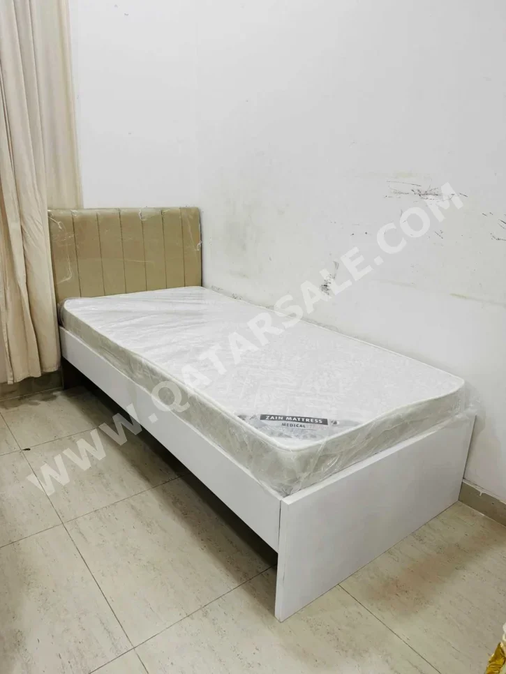 Beds - Lifestyle - Single - White - Mattress Included