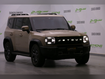 Jetour  T2  Luxury  2025  Automatic  25,000 Km  4 Cylinder  Four Wheel Drive (4WD)  SUV  Beige  With Warranty