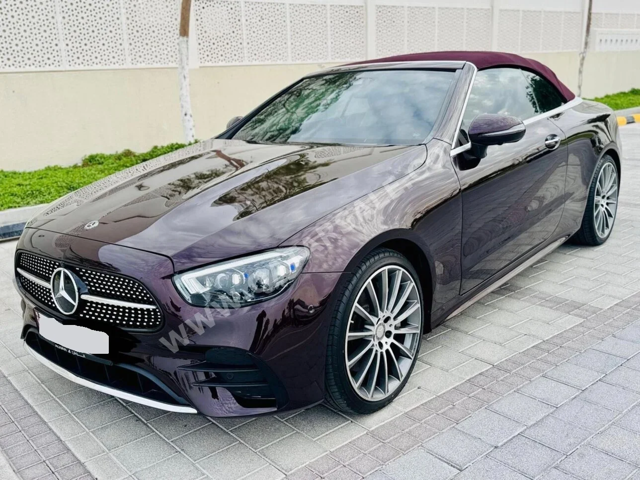 Mercedes-Benz E-Class 450 2019 Automatic 64,000 Km 6 Cylinder Rear Wheel Drive (RWD) Convertible Maroon