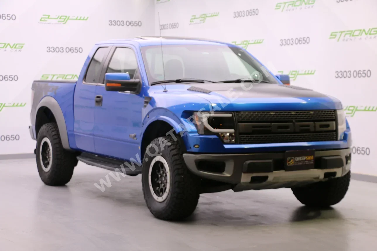 Ford Raptor SVT 2014 Automatic 230,000 Km 8 Cylinder Four Wheel Drive (4WD) Pick Up Blue