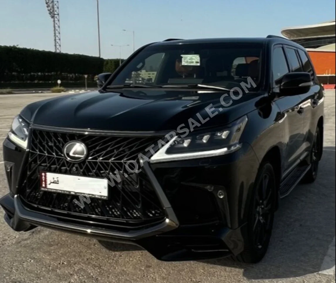 لكزس  ال اكس  570 اس بلاك ايديشن  2020  اوتوماتيك  70,000 كم  8 سلندر  دفع رباعي  اس يو في  أسود