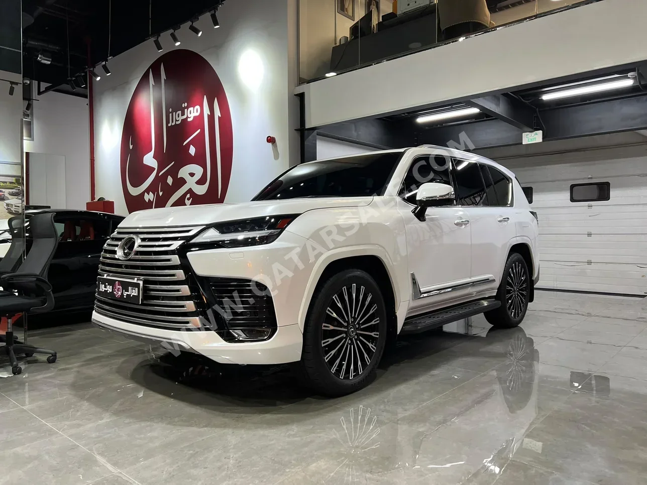 Lexus LX 600 Luxury 2022 Automatic 105,000 Km 6 Cylinder Four Wheel Drive (4WD) SUV White