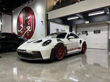 Porsche  911  GT3 RS  2023  Automatic  4,000 Km  6 Cylinder  Rear Wheel Drive (RWD)  Coupe / Sport  White  With Warranty