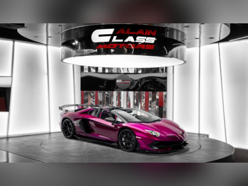 Lamborghini Aventador SVJ Roadster 2021 Automatic 12,435 Km 12 Cylinder All Wheel Drive (AWD) Convertible Purple