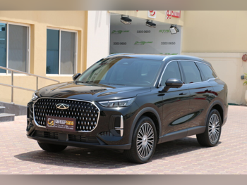 شيري تيجو 9 برو ماكس 2025 اوتوماتيك 13,000 كم 4 سلندر دفع رباعي اس يو في أسود تحت الضمان