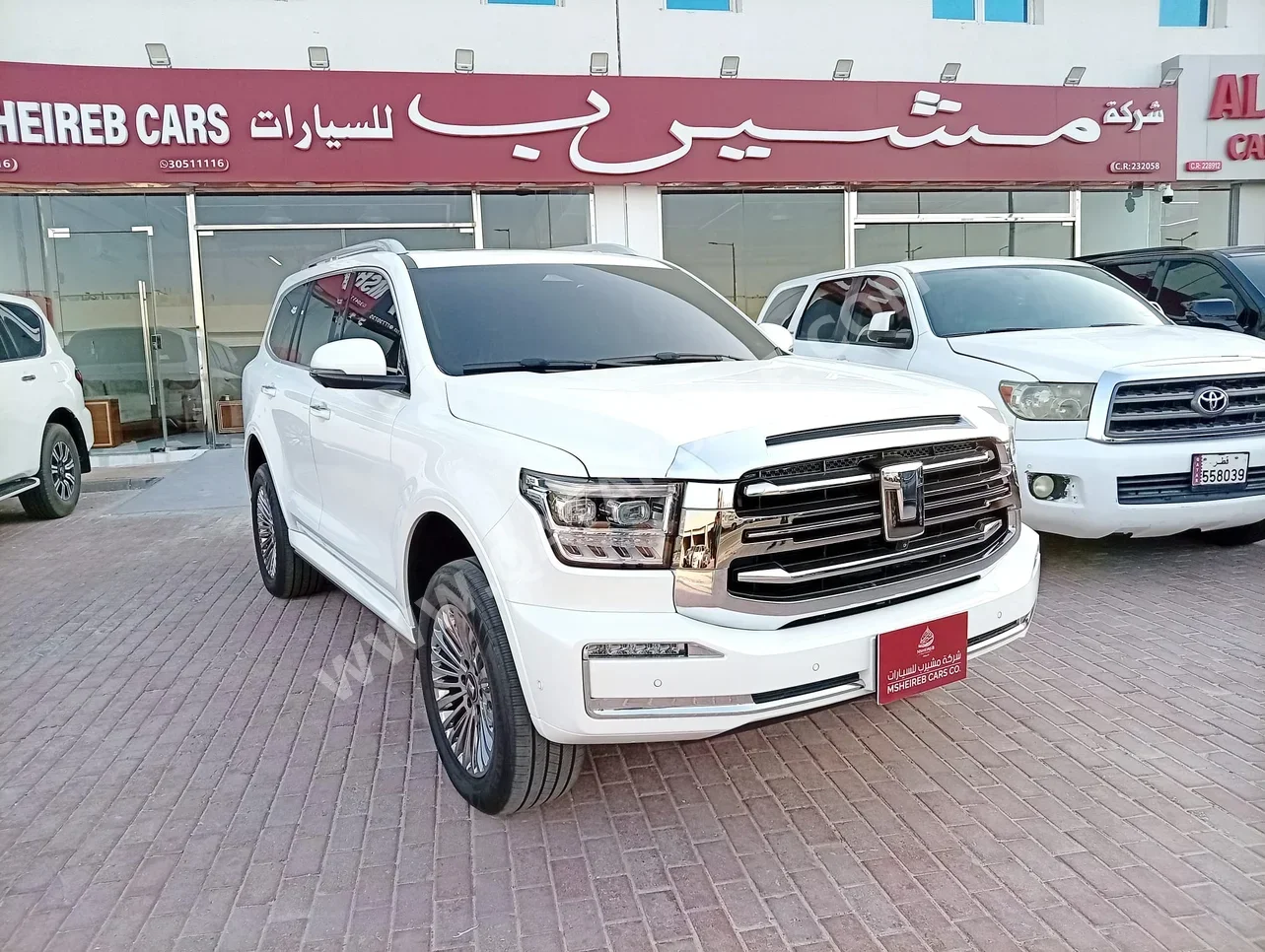 GWM  Tank  500  2026  Automatic  8,000 Km  6 Cylinder  Four Wheel Drive (4WD)  SUV  White  With Warranty