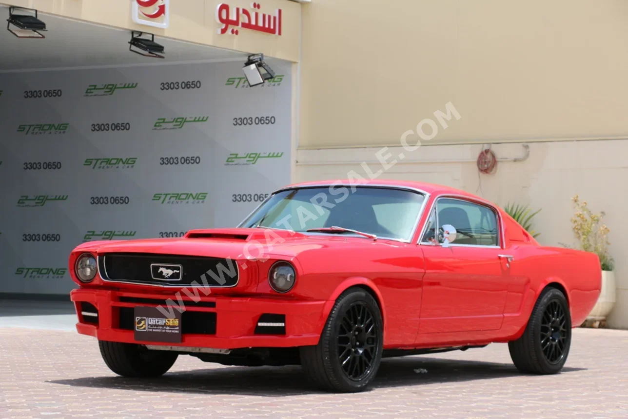 Ford Mustang GT 1966 Automatic 50,000 Km 8 Cylinder Rear Wheel Drive (RWD) Classic Red