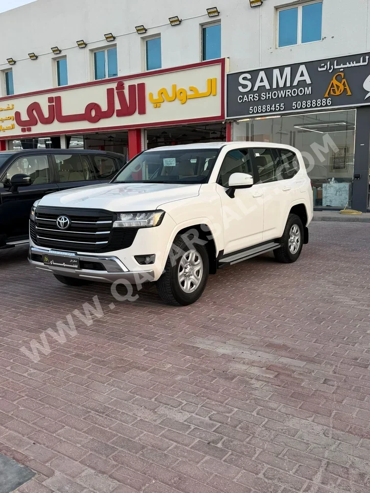 Toyota  Land Cruiser  GX  2025  Automatic  100,000 Km  6 Cylinder  Four Wheel Drive (4WD)  SUV  White  With Warranty