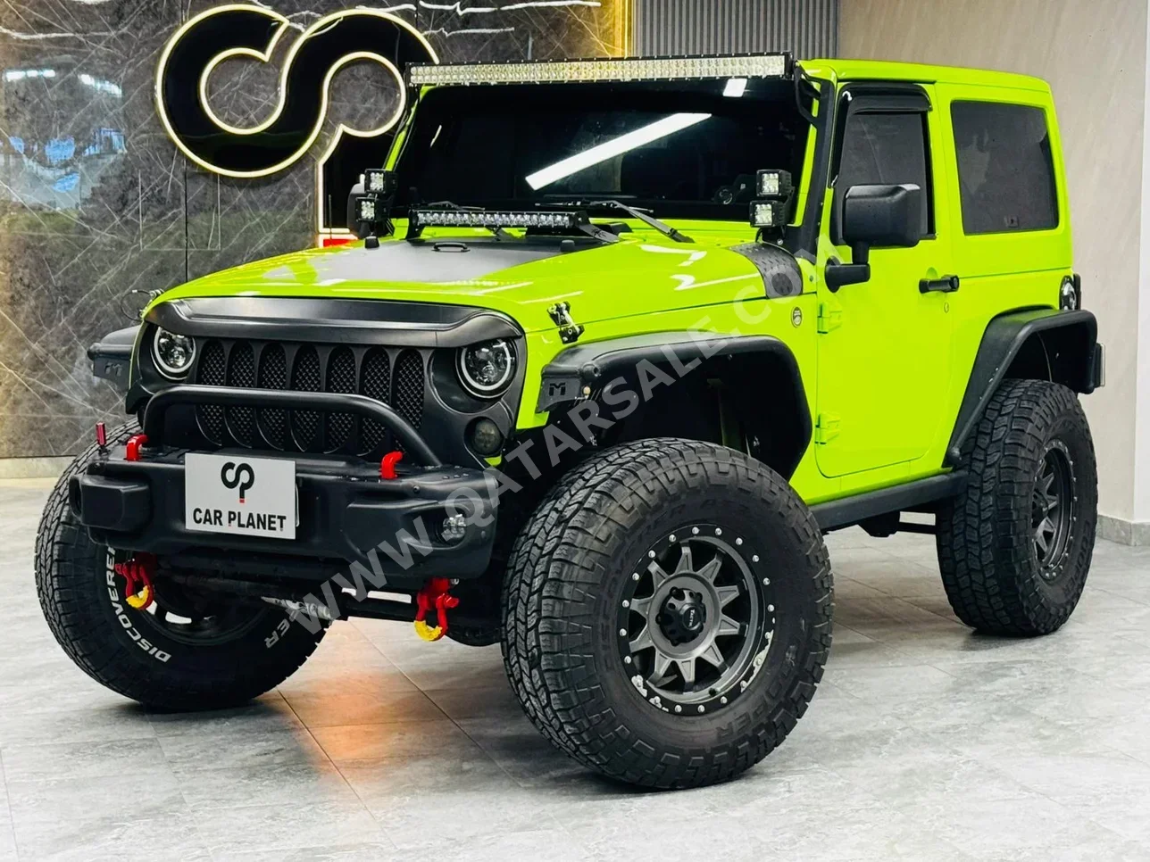 Jeep Wrangler 2012 Manual 115,000 Km 6 Cylinder Four Wheel Drive (4WD) SUV Yellow