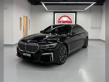 BMW 7-Series 740 Li 2021 Automatic 30,000 Km 6 Cylinder Rear Wheel Drive (RWD) Sedan Black