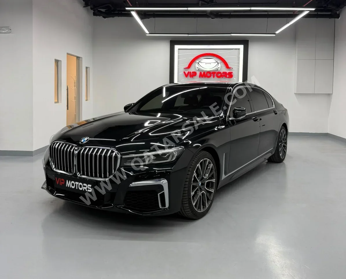 BMW 7-Series 740 Li 2021 Automatic 30,000 Km 6 Cylinder Rear Wheel Drive (RWD) Sedan Black