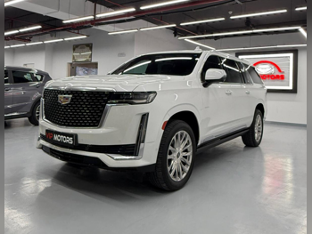 Cadillac Escalade 600 2022 Automatic 100,000 Km 8 Cylinder Four Wheel Drive (4WD) SUV White