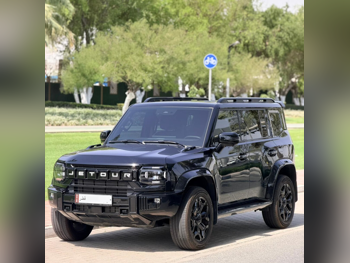 Jetour  T2  Luxury  2025  Automatic  32,000 Km  4 Cylinder  Four Wheel Drive (4WD)  SUV  Black  With Warranty