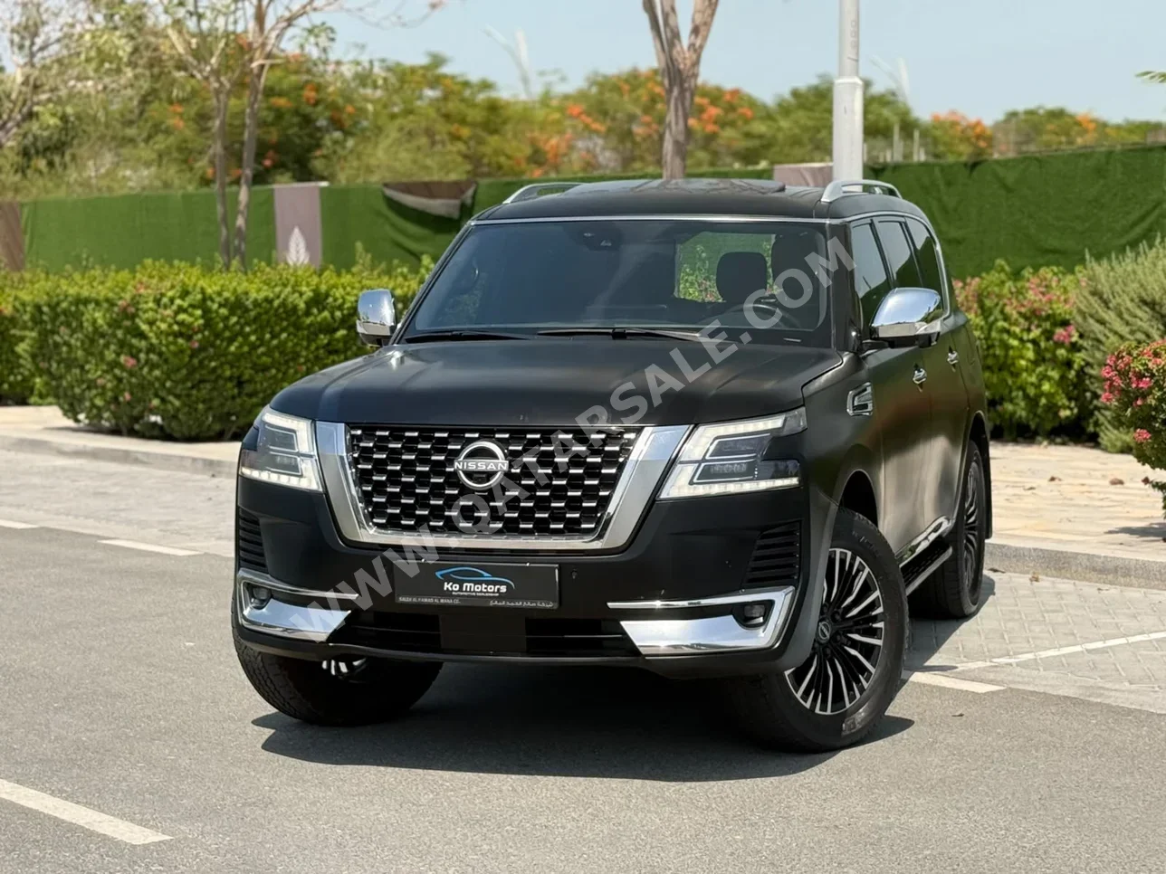 Nissan Patrol Platinum 2023 Automatic 110,000 Km 6 Cylinder Four Wheel Drive (4WD) SUV Black