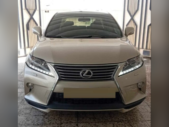 Lexus  RX  350  2014  Automatic  103,000 Km  4 Cylinder  Four Wheel Drive (4WD)  SUV  Gold