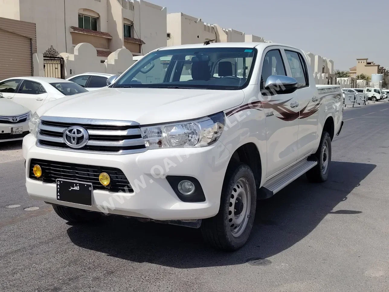 Toyota Hilux 2022 Automatic 31,000 Km 4 Cylinder Four Wheel Drive (4WD) Pick Up White