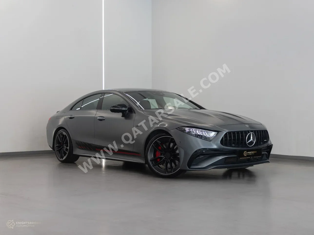 مرسيدس - بنز سي ال اس 53 AMG 2022 اوتوماتيك 59,400 كم 6 سلندر دفع كلي مستمر سيدان رمادي مطفي تحت الضمان