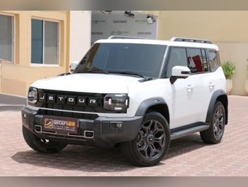 Jetour T2 Luxury 2025 Automatic 30,000 Km 4 Cylinder Four Wheel Drive (4WD) SUV White With Warranty