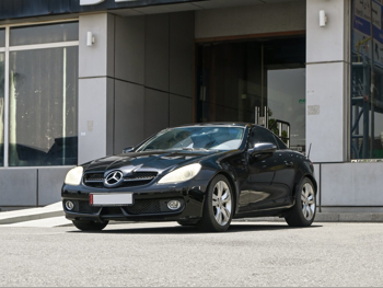 Mercedes-Benz SLK 200 2009 Automatic 110,007 Km 4 Cylinder Rear Wheel Drive (RWD) Convertible Black