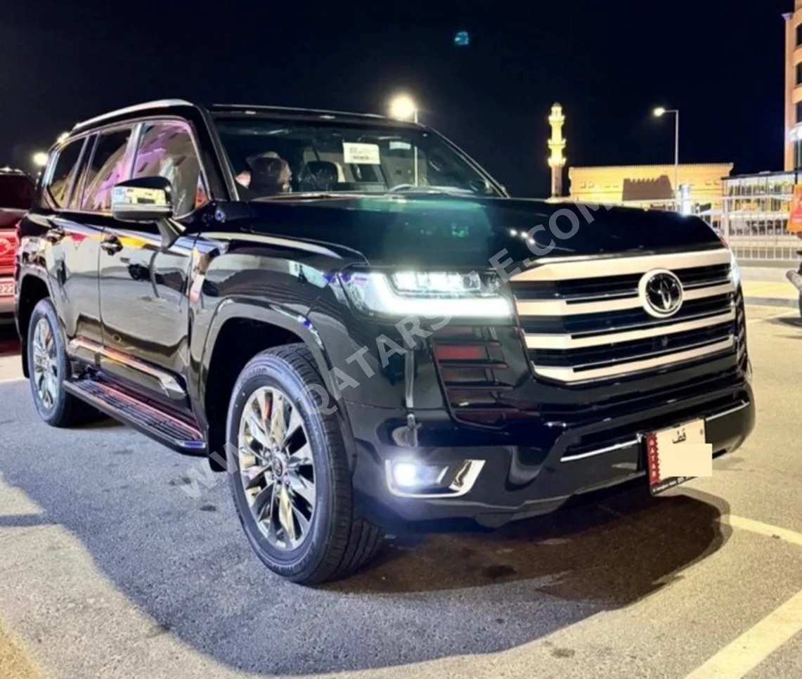 Toyota Land Cruiser VXR Twin Turbo 2024 Automatic 63,000 Km 6 Cylinder Four Wheel Drive (4WD) SUV Black With Warranty