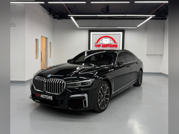 BMW 7-Series 740 2021 Automatic 30,000 Km 6 Cylinder Rear Wheel Drive (RWD) Sedan Black