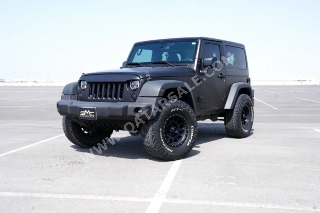 Jeep Wrangler Rubicon 2015 Automatic 119,000 Km 6 Cylinder Four Wheel Drive (4WD) SUV Black Matte