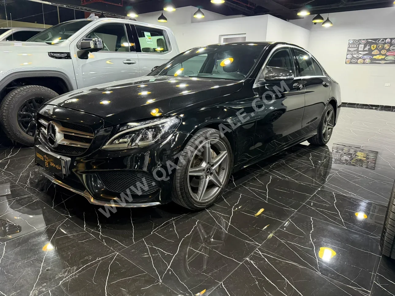 Mercedes-Benz C-Class 200 2018 Automatic 148,000 Km 4 Cylinder Rear Wheel Drive (RWD) Sedan Black