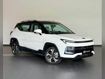 JAC Motors  JS4  Intelligent  2025  Automatic  33,500 Km  4 Cylinder  Front Wheel Drive (FWD)  SUV  White  With Warranty