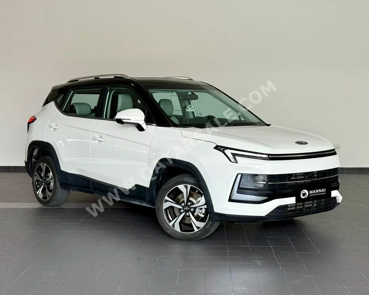 JAC Motors JS4 Intelligent 2025 Automatic 33,500 Km 4 Cylinder Front Wheel Drive (FWD) SUV White With Warranty