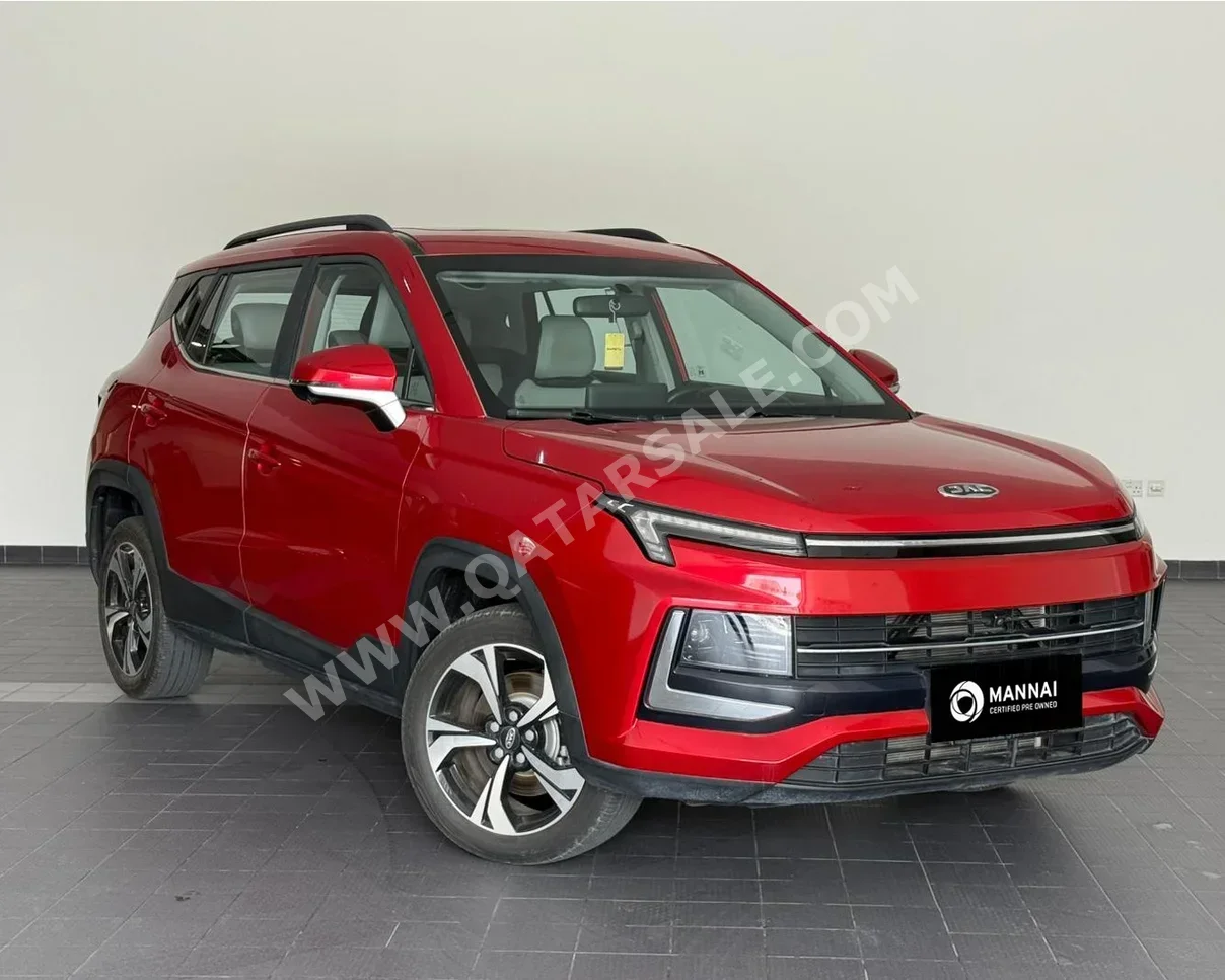 JAC Motors  JS4  Intelligent  2024  Automatic  22,000 Km  4 Cylinder  Four Wheel Drive (4WD)  SUV  Red  With Warranty