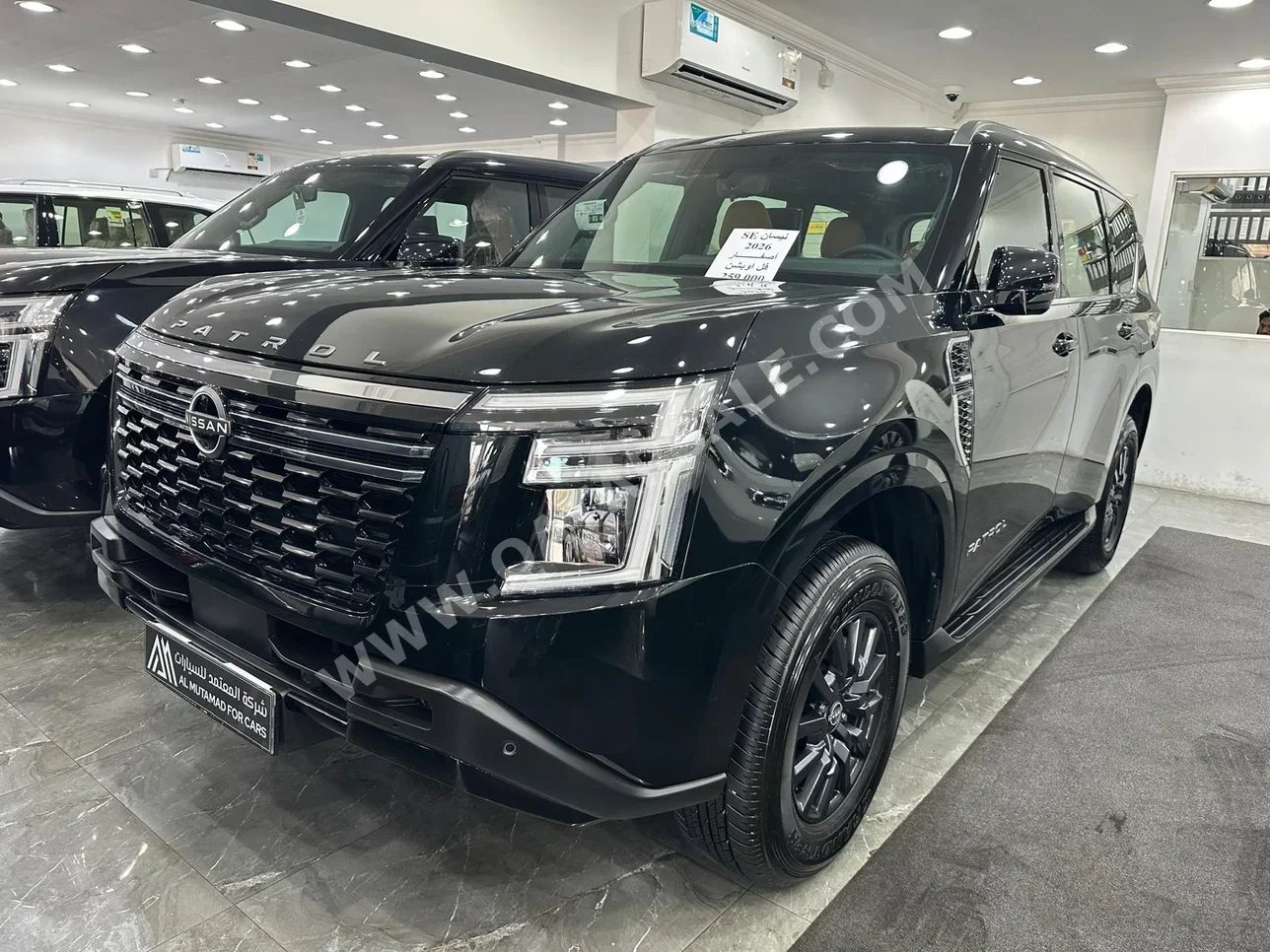 Nissan  Patrol  SE  2026  Automatic  0 Km  6 Cylinder  Four Wheel Drive (4WD)  SUV  Black  With Warranty