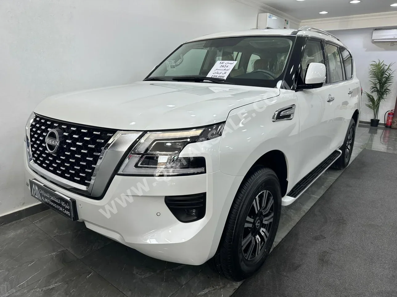 Nissan  Patrol  SE  2024  Automatic  0 Km  6 Cylinder  Four Wheel Drive (4WD)  SUV  White  With Warranty