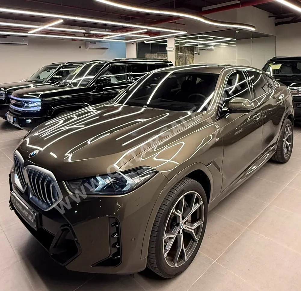 BMW X-Series X6 2025 Automatic 13,000 Km 6 Cylinder All Wheel Drive (AWD) SUV Bronze With Warranty