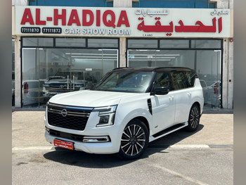نيسان  باترول  بلاتنيوم  2026  اوتوماتيك  11,000 كم  6 سلندر  دفع رباعي  اس يو في  أبيض  تحت الضمان