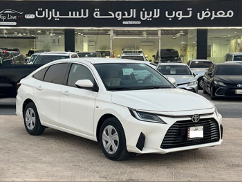تويوتا  ياريس  2024  اوتوماتيك  17,000 كم  4 سلندر  سحب امامي  سيدان  أبيض