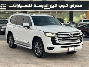Toyota  Land Cruiser  GXR Twin Turbo  2024  Automatic  46,000 Km  6 Cylinder  Four Wheel Drive (4WD)  SUV  White  With Warranty