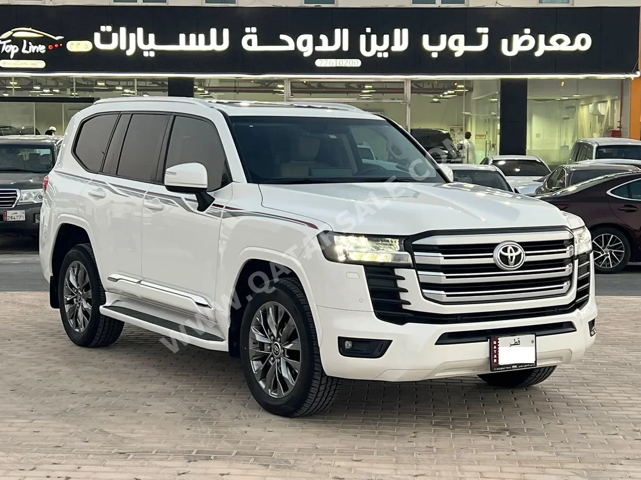 Toyota Land Cruiser GXR Twin Turbo 2024 Automatic 46,000 Km 6 Cylinder Four Wheel Drive (4WD) SUV White With Warranty