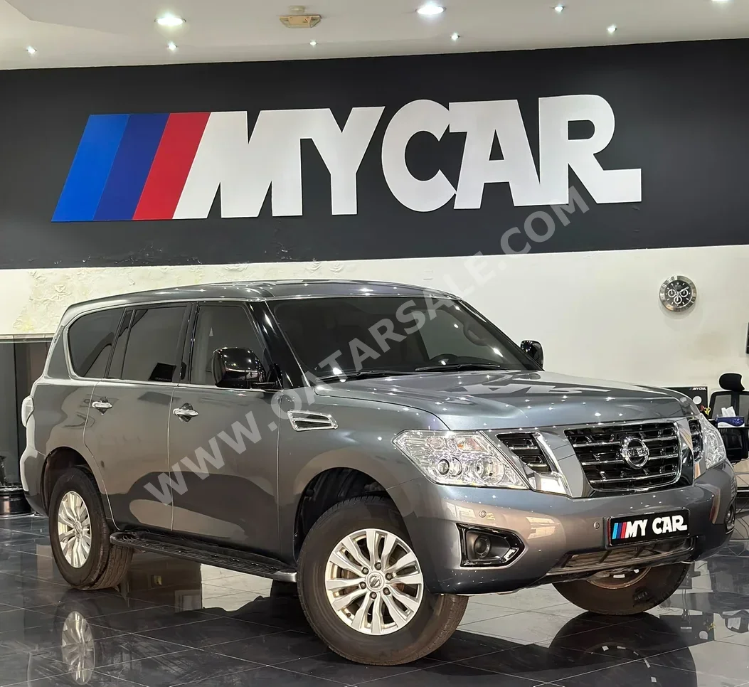 Nissan Patrol XE 2018 Automatic 65,000 Km 6 Cylinder Four Wheel Drive (4WD) SUV Gray